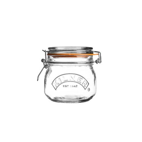 Kilner Clip Top Round Jar 0.5 Litre