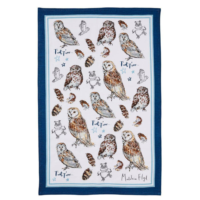 Ulster Weavers Owls Cotton Tea Towel