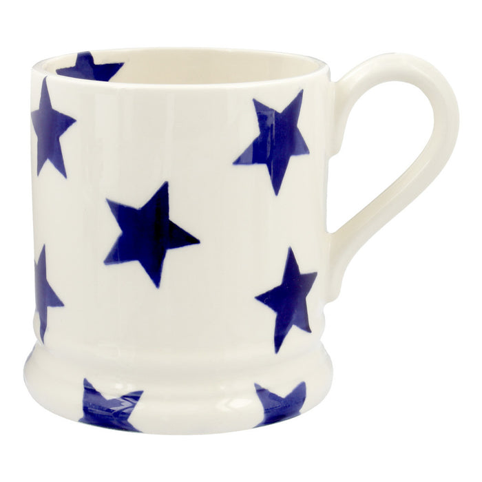 Emma Bridgewater Blue Star Half Pint Mug
