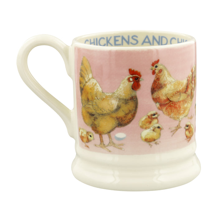 Emma Bridgewater Chickens & Chicks Half Pint Mug