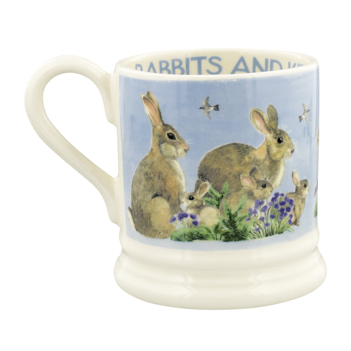Emma Bridgewater Rabbits & Kits Half Pint Mug