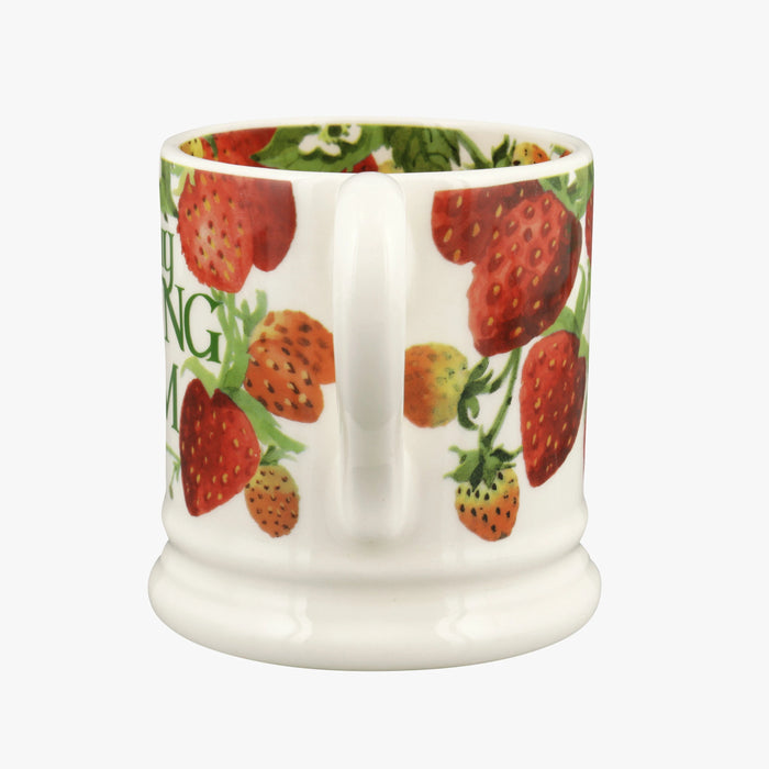 Emma Bridgewater Strawberries Darling Mum Half Pint Mug
