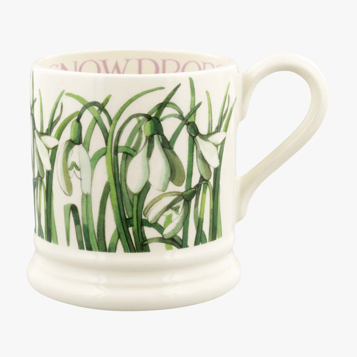 Emma Bridgewater Flowers Snowdrop Half Pint Mug