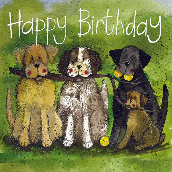 Alex Clark Park Life Dog Birthday Card
