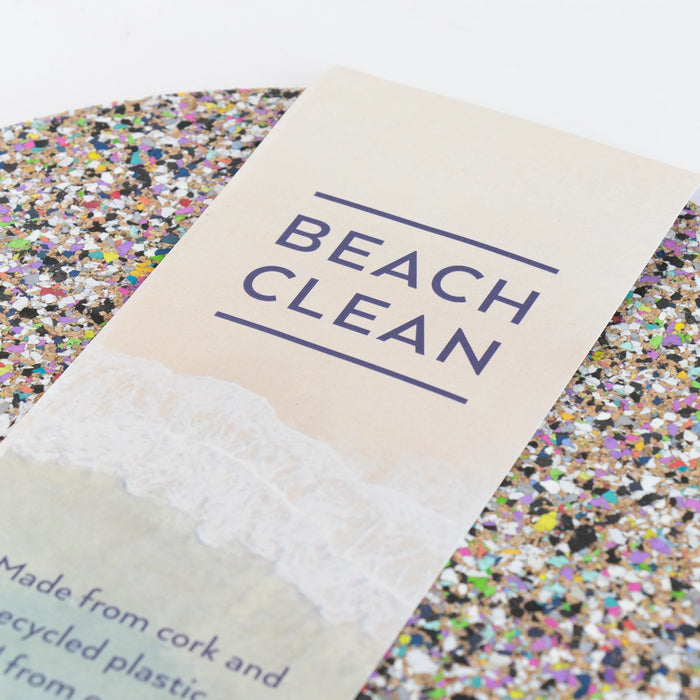 Cork Beach Clean Round Placemat Set