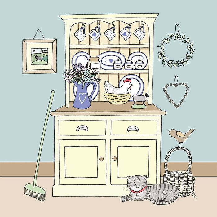 Emma Lawrence Country Living - Tabby & Dresser Card