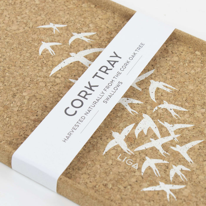 Cork Tray | Swallows