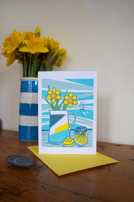 Samuel Hayward Coastal Daffodils Card