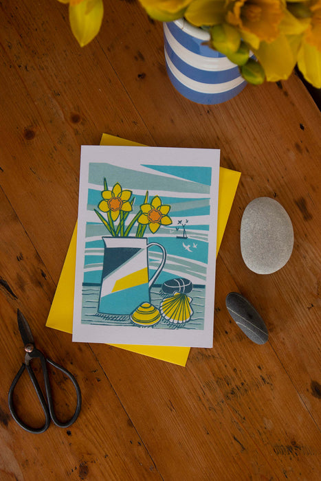 Samuel Hayward Coastal Daffodils Card