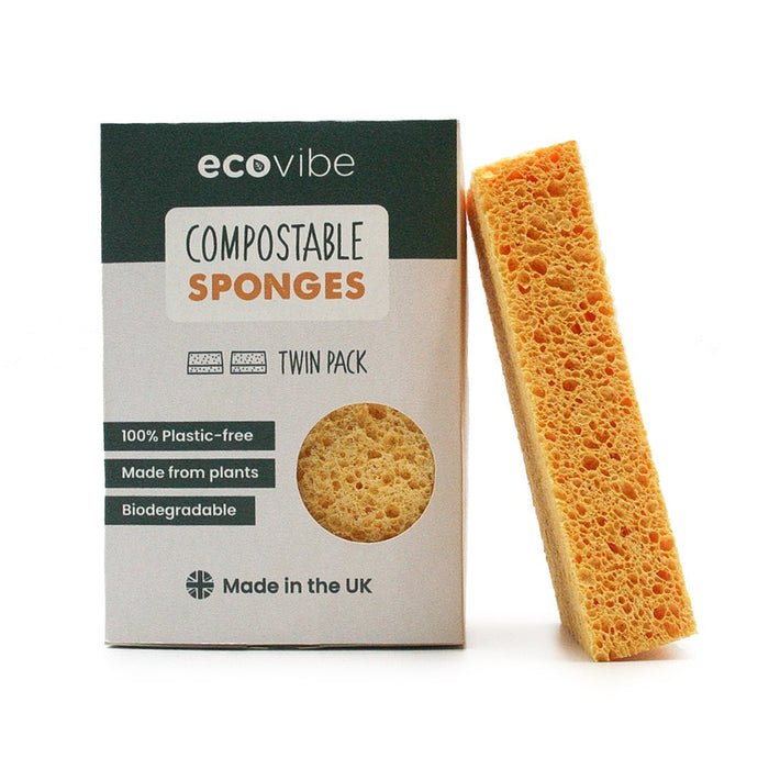 Compostable Sponges (Pack of 2)