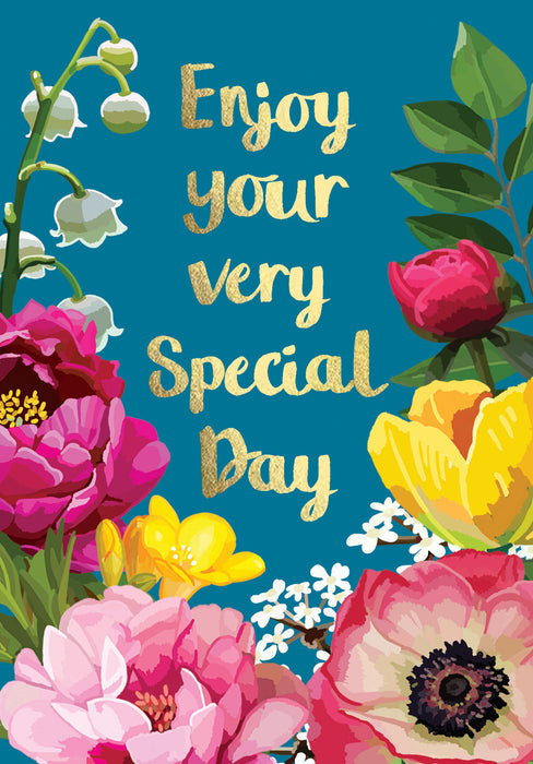 Sarah Kelleher Enjoy your very Special Day Card