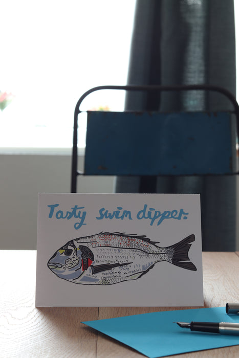 Samuel Hayward Tasty Swim Dipper Card