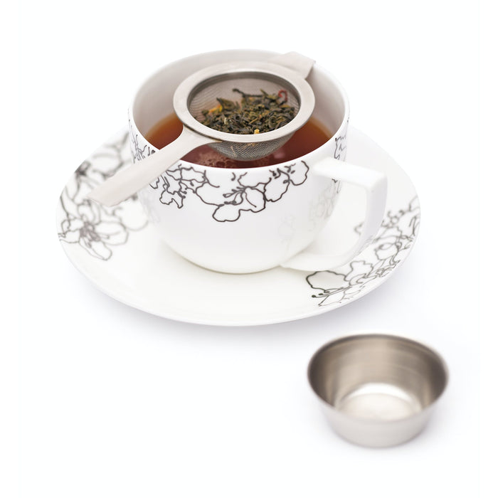 Le’Xpress Stainless Steel Long Handled Tea Strainer