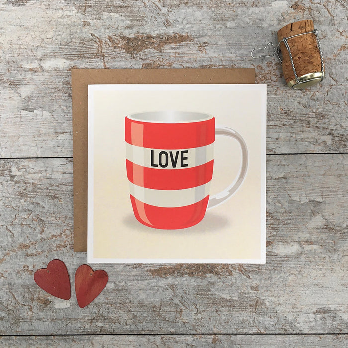 Corniche Mug - Love Card