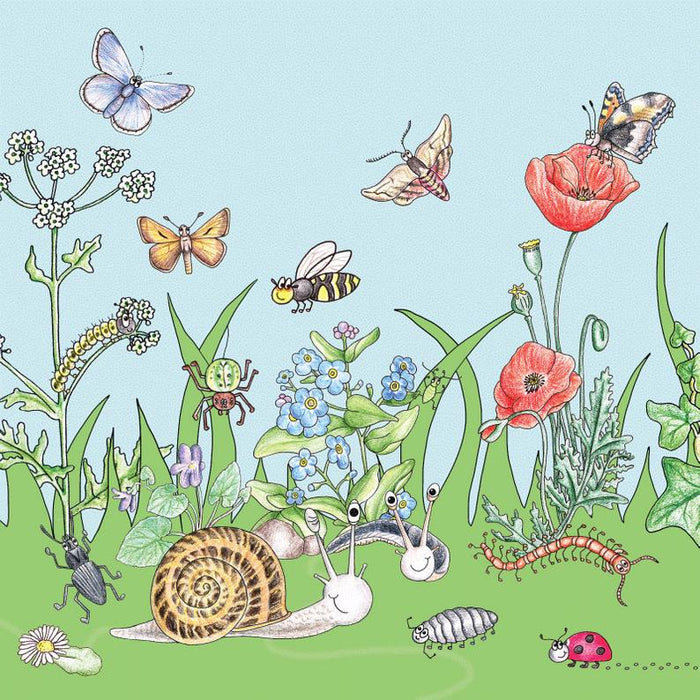 Emma Lawrence Little Nature Explorers - Snail & Friends Card