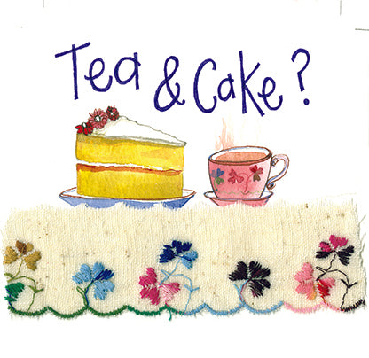 Alex Clark Tea & Cake? Card