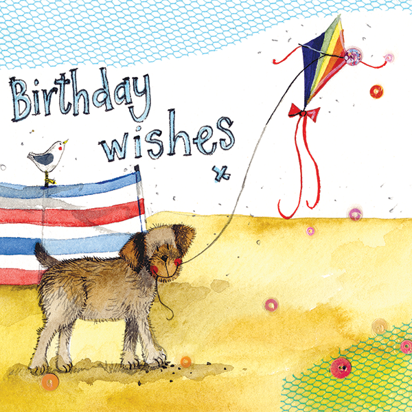 Alex Clark Kite Birthday Card