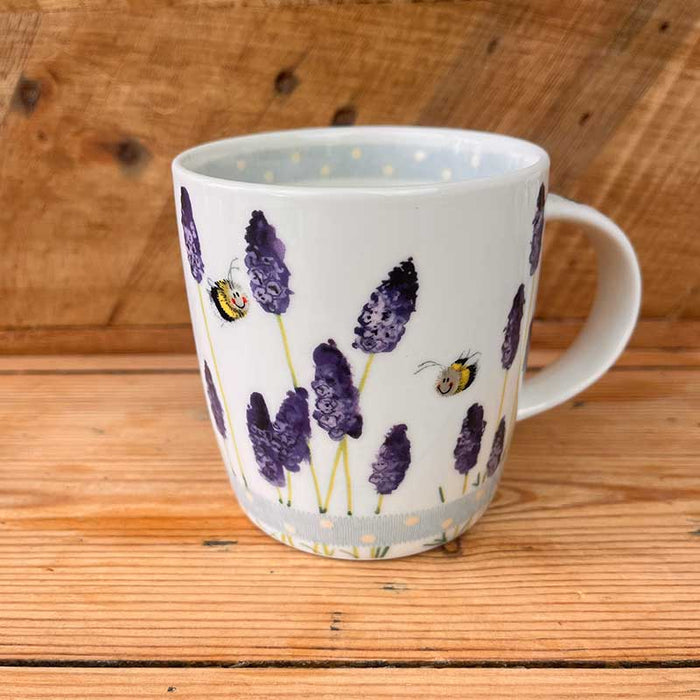 Alex Clark Lavender Bees Mug