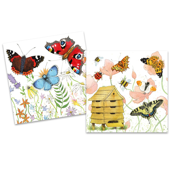 Emma Ball Butterflies Mini Card Pack of 10