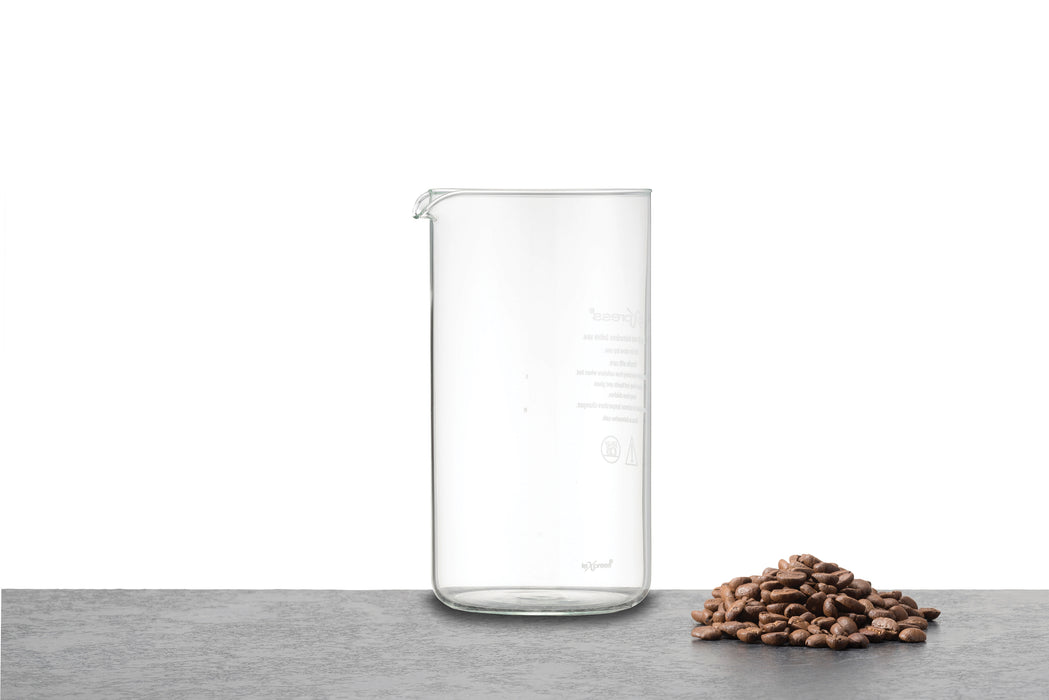 Le’Xpress Replacement 8 Cup Cafetière Glass