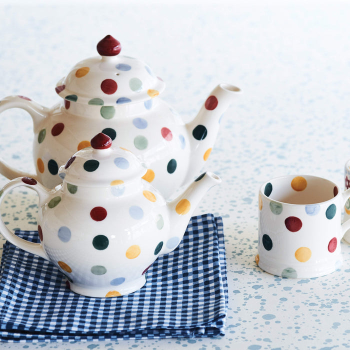 Emma Bridgewater Polka 4 Mug Teapot