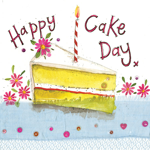 Alex Clark Piece of Cake Birthday Card