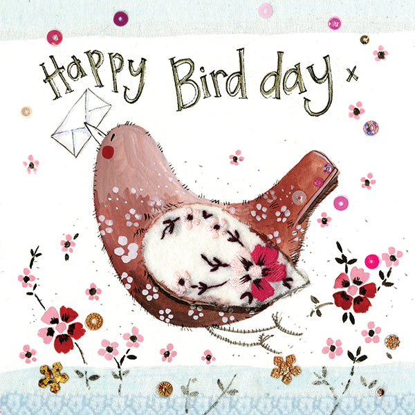 Alex Clark Happy Bird Day Card