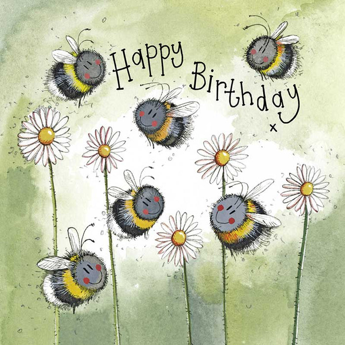 Alex Clark Sunshine Buzz Birthday Card