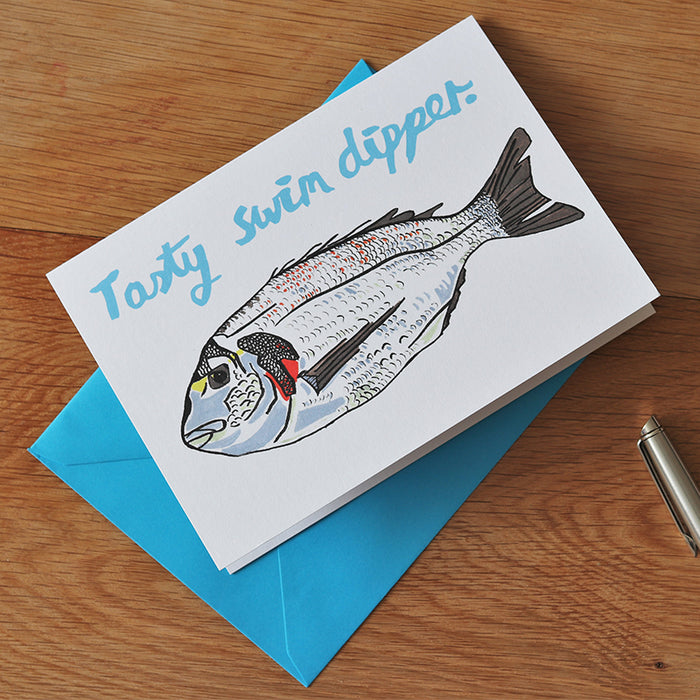 Samuel Hayward Tasty Swim Dipper Card