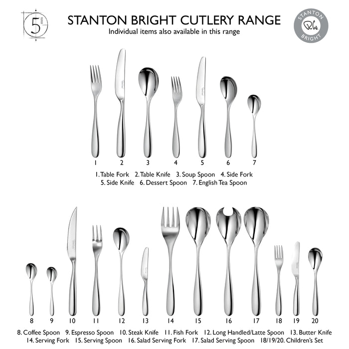Robert Welch Stanton Bright Table Fork