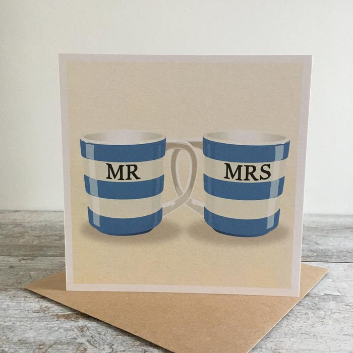 Corniche Mug - Mr & Mrs Card
