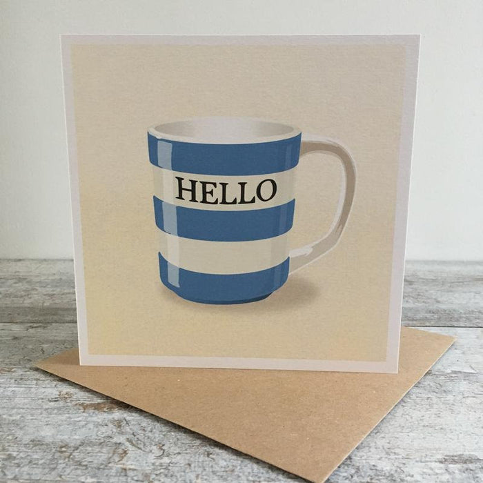 Corniche Mug - Hello Card