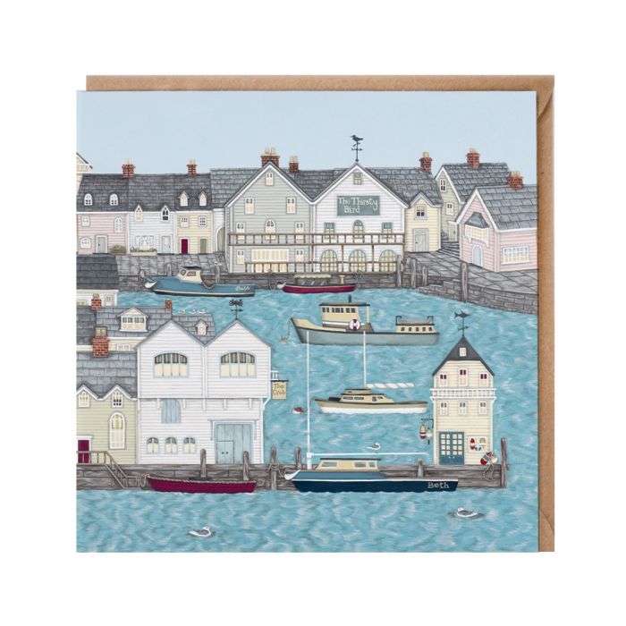 Sally Swannell 'Harbour' Card
