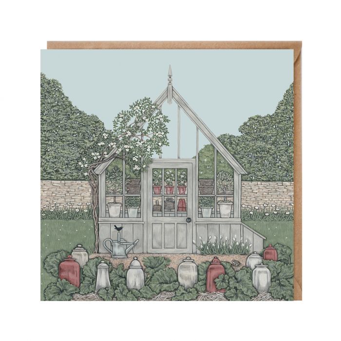 Sally Swannell 'Greenhouse' Card