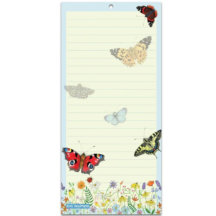 Emma Ball Butterflies Magnetic Notepad